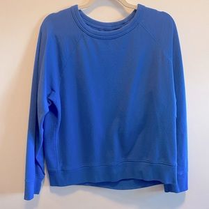 Everlane Blue Cotton Sweatshirt - Size L